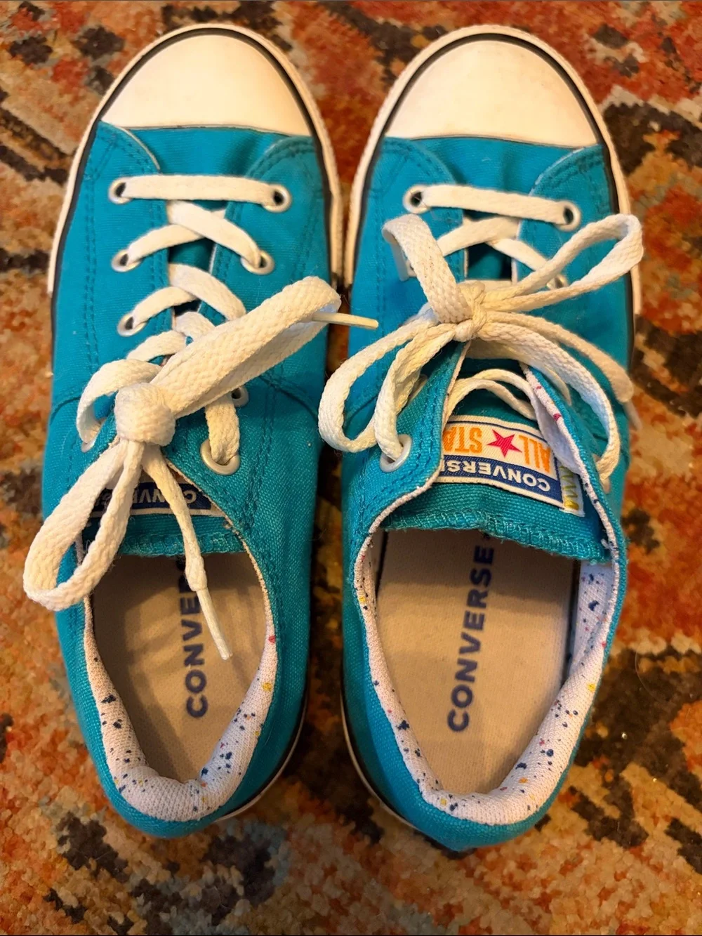 Converse Kids All Star Madison Low-Top Sneakers Teal